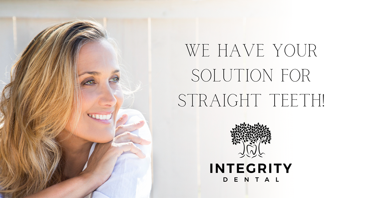 We have a solution for straight teeth