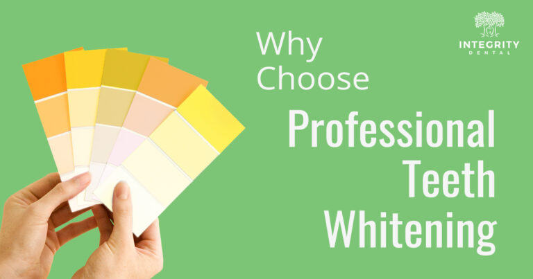Why choose professional teeth whitening