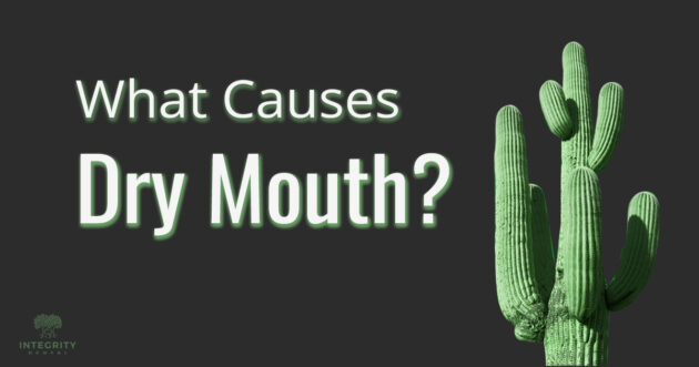 What causes dry mouth?