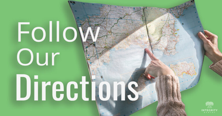 Follow our directions